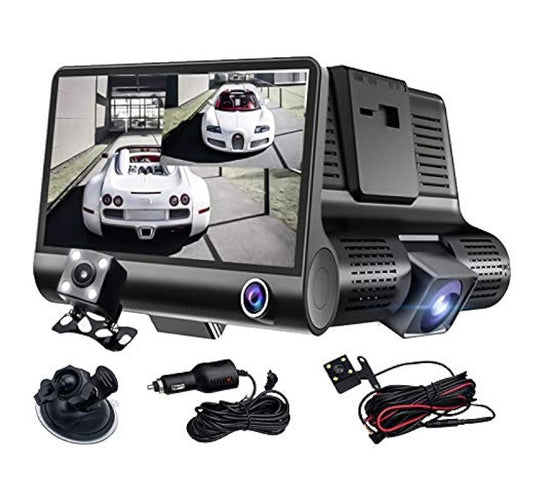 CAMARA DE COCHE DOBLE LENTE